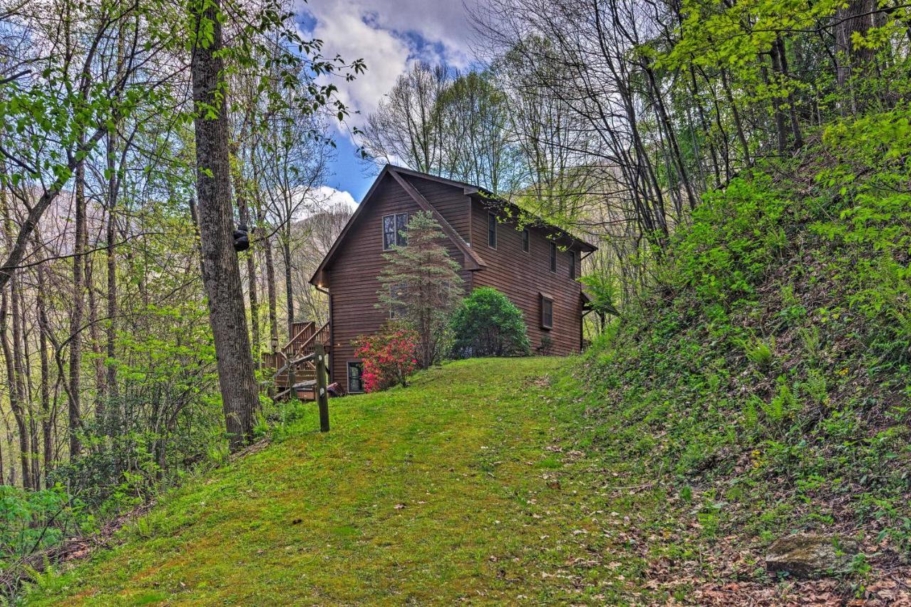 Spacious Maggie Valley Cabin With Hot Tub And Mtn View Dış mekan fotoğraf